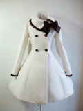 Princess Faith Classic Elegant Wool Long Lolita Coat