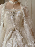Secret Garden In Midsummer ~Elegant Lolita Bridal Dress -Ready MADE