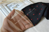 Harajuku Red Dots Black Overknee Stockings Lolita Tights