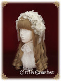 Sweet Dreamer~Destiny Apocalypse~Vingtage Lolita Headdress+Veil+Necklace Set Bridal