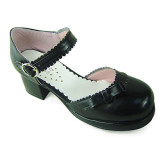 Attractive Tiny Bow Lolita Low Heel Shoes