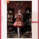 The Clock Adventure~ Sweet Lolita JSK Dress Version II
