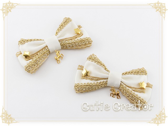lolita star hair clip