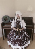 Diamond Honey ~Bone&Jellyfish Museum Gothic Lolita JSK -Ready Made