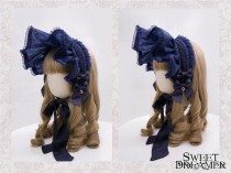Cutie Creator ~Star Fall Night Version II~ Organdy Lolita Bonnet -In Stock