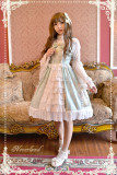 Neverland Lolita -Maiden in May- Lolita High Waist JSK with Open Front Design