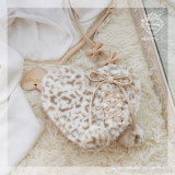 Repair of Love/Star~ Sweet Lolita Fur Hand Bag/Cross-body Bag -In Stock