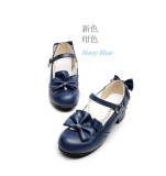 Cinderella~ Sweet Bow Beadchain Lolita Shoes