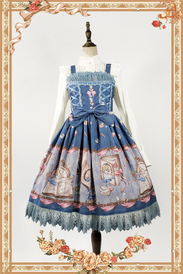 The Book of Alice's Fantastic Land ~ Sweet Lolita Jumper Dress