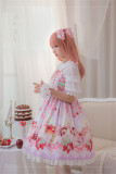 Strawberry Feast- Sweet Lolita JSK