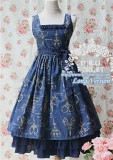 Milu Forest ***Antique Scissors*** Lolita Jumper Dress -Special Price