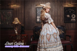 Dear Celine ~Rococo Dream ~ Gorgeous  Lolita Long OP -Ready Made