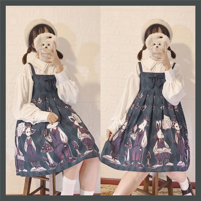 mushroom lolita dress