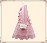 Sweet Single Breasted Lolita Long Coat