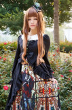 Surface Spell Vintage Gothic Black Lolita JSK Dress
