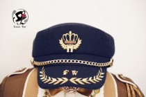 Rabbit Teeth ~Ode to Nepoleon~ Military Lolita Hat -In Stock