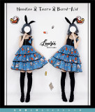 Neverland Lolita ~ Medicine Cabinet Slight High Waist JSK -Ready Made