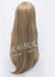 Sweet Two-tone Lolita Long Straight Wig with Bangs