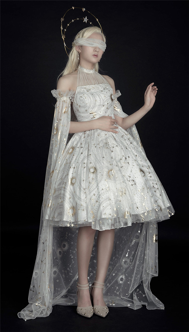 van gogh starry night dress