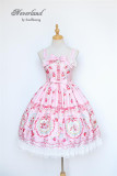 Strawberry Bunny~ Lolita High Waist JSK Dress
