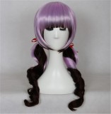 Cute Face Framing Purple Gradient Cosplay Wig