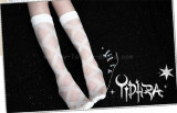 Ribbon Doll~Summer Glass Silk Lolita Socks