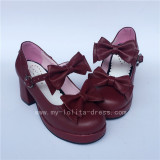 Sweet Chocolate Lolita Heels Shoes