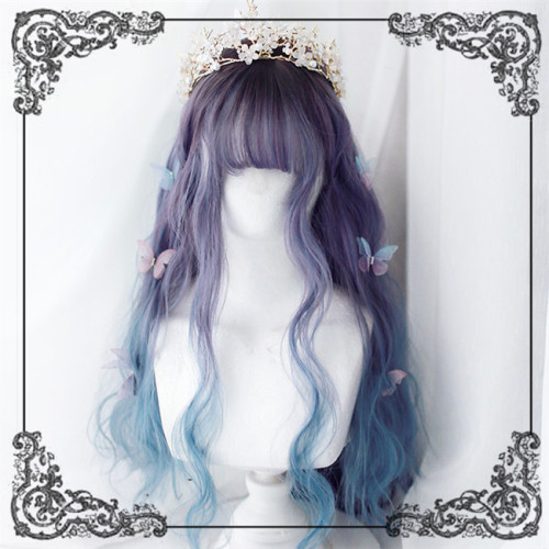 Dreamholic~ Mermaid~ Sweet Lolita Long Curls Wig 55cm