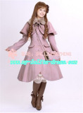 Lolita Princess Winter Slim Long Coat&Cape