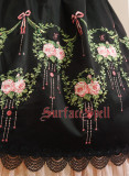 Surface Spell Dancing Roses Embroidery Skirt