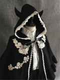 Little Devil~  Gothic Black Lolita Skirt/Cape Skirt Only Size XL - In Stock