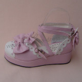 Sweet Two Colors Girls Lolita Sandals