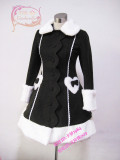 Emilia Love Heart Sweet Long Lolita Winter Coat