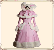 Sweet Bunny Ears Lolita Cape Coat