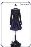 Beauty the Rose~ Jacquard Tailored Lolita Coat Charcoal Size L - In Stock
