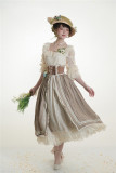 Miss Point ~ Salley Garden 2.0 Embroidery Vintage High Waist Lolita Skirt