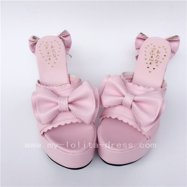 pink square heels