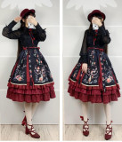 Singing of Deer Series~ Lolita Skirt -Ready Made