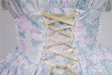 Neverland Lolita -Antique Clock- Chiffon Tailored Lolita Printed JSK