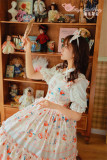 Magic Tea Party~ Cat&Marmalade~Sweet Lolita JSK Version II-Ready Made