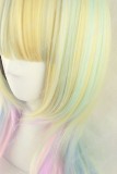 Harajuku Icecream 5 Colors Rainbow 80CM Lolita Wig