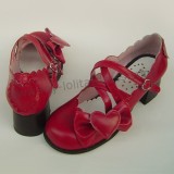 Mint Low Heels Lolita Princess Shoes