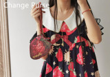 Morning Glory ~Rotten Strawberry Lolita Bag -Ready Made Size M - In Stock