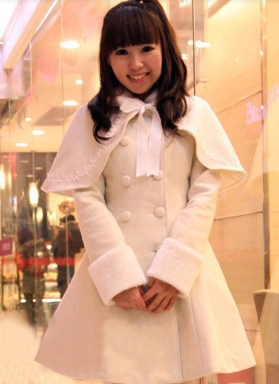 Victoria Rococo Elegant Cream Lolita Jacket Cape