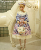 Miss Point ~ Elizabeth Meow ~ Daily Wear Lolita OP/JSK -Custom-tailor Available