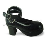 Black Classic Lolita Princess Shoes