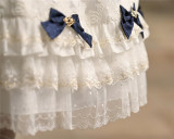 Little Dipper ~White Snow Lolita Vest + OP Set Short/Long Version
