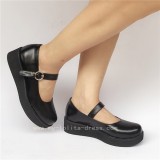 Gothic Black Soryu Asuka Langley Shoes