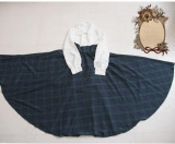 Vintage Elegant Slim Gingham OP/skirt