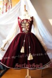 Bourbon Dynasty Series Baroque Embroidery Lolita Jumper Dress